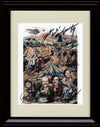 Unframed Mash Cast Autograph Promo Print - Caricature Unframed Print - Television FSP - Unframed   