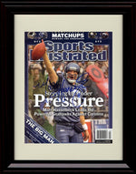 16x20 Framed Matt Hasselback - Seattle Seahawks Autograph Promo Print - 2006 Sports Illustrated Gallery Print - Pro Football FSP - Gallery Framed   