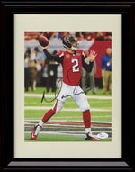 Unframed Matt Ryan - Atlanta Falcons Autograph Promo Print - Passing Unframed Print - Pro Football FSP - Unframed   