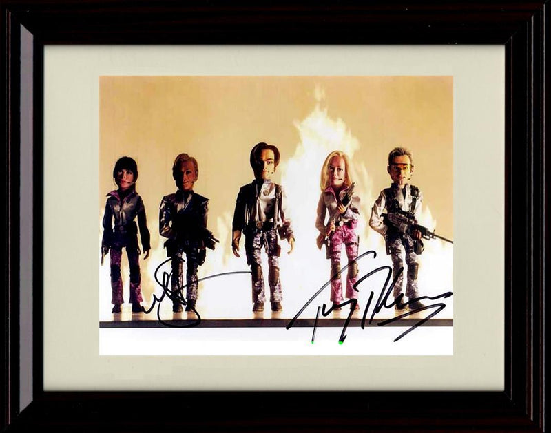 16x20 Framed Matt Stone And Trey  Parker Autograph Promo Print - Team America Gallery Print - Movies FSP - Gallery Framed   