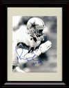 16x20 Framed Michael Irvin - Dallas Cowboys Autograph Promo Print - Prayer Hands Black And White Gallery Print - Pro Football FSP - Gallery Framed   