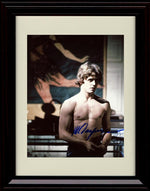 8x10 Framed Mikhail Baryshnikov Autograph Promo Print - Shirt off Framed Print - Movies FSP - Framed   
