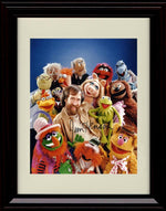 8x10 Framed Muppets Autograph Promo Print - Jim Henson Framed Print - Television FSP - Framed   