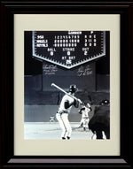 Unframed Nolan Ryan And Amos Otis - Final Out - Anaheim Angels Autograph Replica Print Unframed Print - Baseball FSP - Unframed   