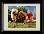 8x10 Framed Paris Hilton Autograph Promo Print - Landscape Framed Print - Other FSP - Framed   