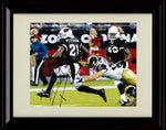 8x10 Framed Patrick Peterson - Arizona Cardinals Autograph Promo Print - Escaping The Tackle Framed Print - Pro Football FSP - Framed   