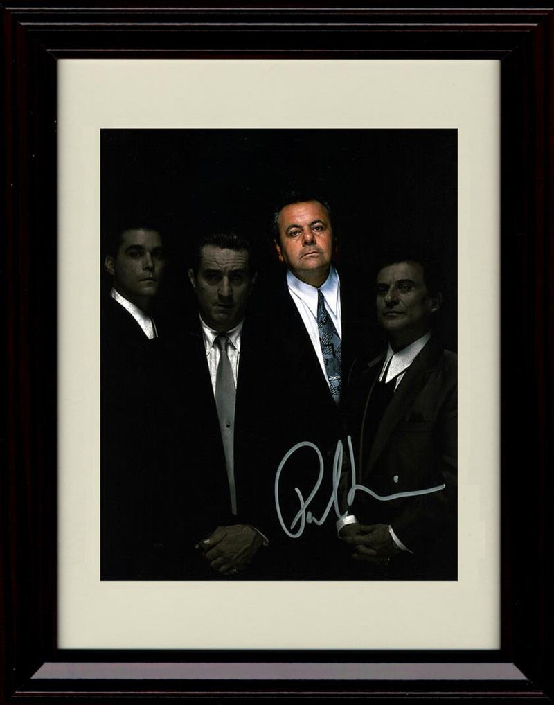 Framed Paul Sorvino Autograph Promo Print - Goodfellas Framed Print - Movies FSP - Framed   