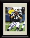 8x10 Framed Peyton Manning - Indianapolis Colts Autograph Promo Print - Dropping Back To Pass Framed Print - Pro Football FSP - Framed   