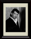 Unframed Pierce Brosnan Autograph Promo Print - Black and White Unframed Print - Movies FSP - Unframed   