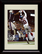 16x20 Framed Prince Amukamara - New York Giants Autograph Promo Print - Stretch For The Catch Gallery Print - Pro Football FSP - Gallery Framed   