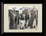 8x10 Framed Purple People Eaters - Minnesota Vikings Autograph Promo Print - Defensive Line Framed Print - Pro Football FSP - Framed   