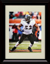 8x10 Framed Ray Lewis - Baltimore Ravens Autograph Promo Print - Ready For Action Framed Print - Pro Football FSP - Framed   