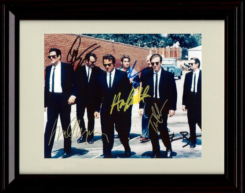 8x10 Framed Reservoir Dogs Autograph Promo Print - Cast Framed Print - Movies FSP - Framed   