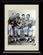 16x20 Framed Million Dollar Backfield - San Francisco 49ers Autograph Promo Print - HOF Year Gallery Print - Pro Football FSP - Gallery Framed   
