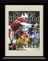 8x10 Framed Santonio Holmes - Pittsburgh Steelers Autograph Promo Print - Sports Illustrated Steelers win 6th Framed Print - Pro Football FSP - Framed   