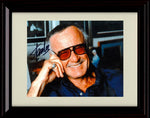 Framed Smilin' Stan Lee Autograph Promo Print - Smilin' Framed Print - Movies FSP - Framed   
