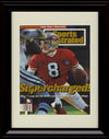 Unframed Steve Young - San Francisco 49ers Autograph Promo Print - 95 Supercharged SI Cover Unframed Print - Pro Football FSP - Unframed   
