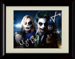 16x20 Framed Suicide Squad Margot Robbie and Jared Leto Autograph Promo Print - Suicide Squad Gallery Print - Movies FSP - Gallery Framed   