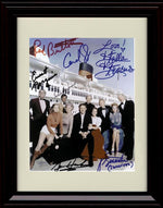 8x10 Framed The Poseidon Adventure Autograph Promo Print - 1972 Cast  Boat Picture Framed Print - Movies FSP - Framed   