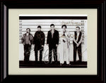 8x10 Framed The Usual Suspects Autograph Promo Print - Black and White Cast Picture Framed Print - Movies FSP - Framed   