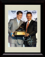 Framed 8x10 Urban Meyer Autograph Promo Print - Florida Gators- Heisman Trophy Coach Framed Print - College Football FSP - Framed   