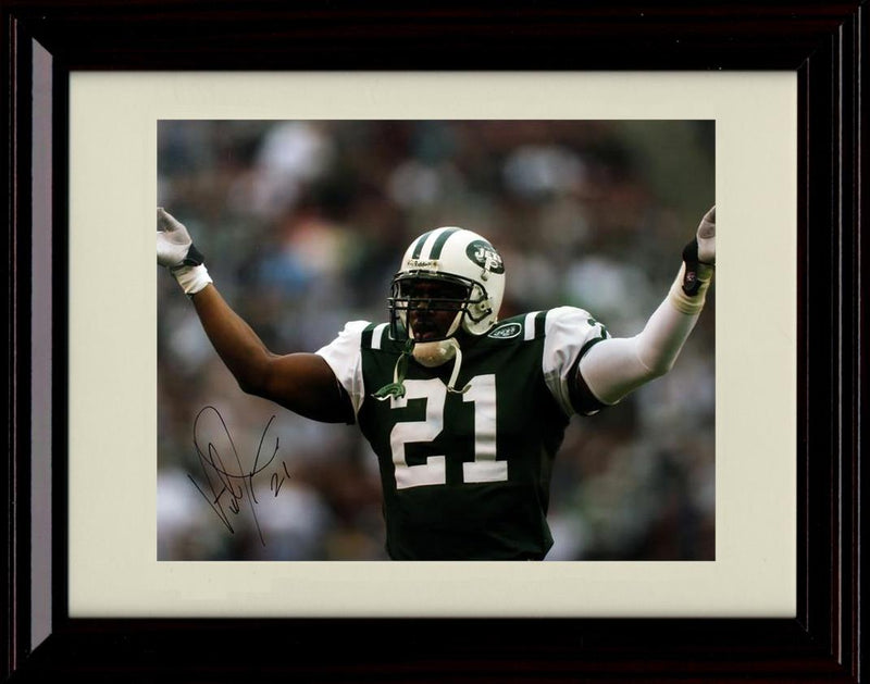 8x10 Framed Victor Green - New York Jets Autograph Promo Print - Celebration Framed Print - Pro Football FSP - Framed   