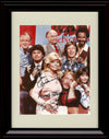 8x10 Framed WKRP Cast Autograph Promo Print - Portrait Framed Print - Television FSP - Framed   
