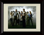 8x10 Framed Walking Dead Cast Autograph Promo Print - Season 1 Framed Print - Television FSP - Framed   