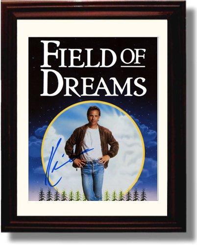 8x10 Framed Kevin Costner Autograph Promo Print Framed Print - Movies FSP - Framed   