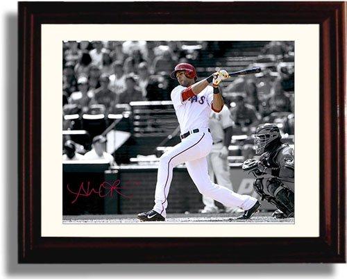 Framed 8x10 Alex Rios Autograph Replica Print Framed Print - Baseball FSP - Framed   