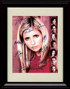 16x20 Framed Buffy the Vampire Slayer Autograph Promo Print - Cast of Buffy The Vampire Slayer Gallery Print - Television FSP - Gallery Framed   