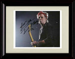 Framed Keith Richards Autograph Promo Print - Red Headband Framed Print - Music FSP - Framed   
