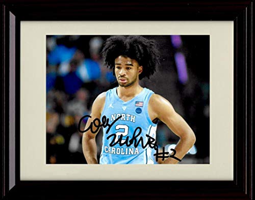 16x20 Framed Coby White Autograph Promo Print - Ready - North Carolina Tarhells Gallery Print - College Basketball FSP - Gallery Framed   
