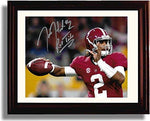 Unframed Jalen Hurts "Roll Tide" Alabama Crimson Tide Autograph Promo Print Unframed Print - College Football FSP - Unframed   
