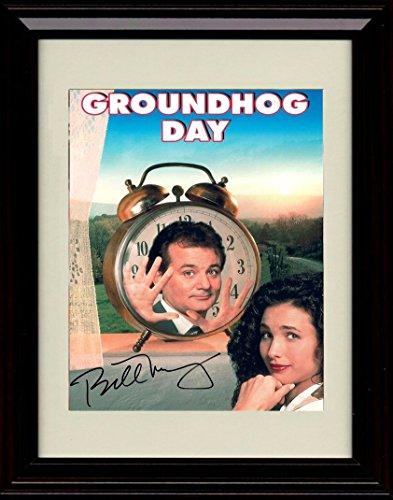 Framed Groundhog Day Autograph Promo Print - Bill Murray Framed Print - Movies FSP - Framed   
