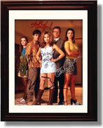 8x10 Framed Buffy the Vampire Slayer Autograph Promo Print - Buffy The Vampire Slayer Cast Framed Print - Television FSP - Framed   