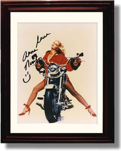 Framed Anna Nicole Smith Autograph Promo Print - Motorcycle Framed Print - Other FSP - Framed   