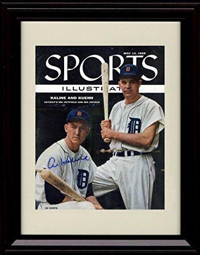 Gallery Framed Al Kaline Sports Illustrated Autograph Replica Print Gallery Print - Baseball FSP - Gallery Framed   
