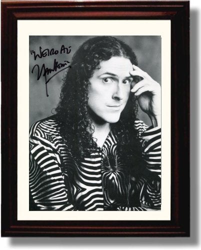 8x10 Framed Weird Al Yankovic Autograph Promo Print Framed Print - Music FSP - Framed   