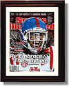 Framed 8x10 Ole Miss Trae Elston "Re-Embrace the Mayhem" SI Autograph Promo Print Framed Print - College Football FSP - Framed   