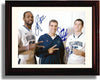 Unframed Jay Wright, Ryan Arcidiacono, and Jayvaughn Pinkston Autograph Promo Print - Villanova Unframed Print - College Basketball FSP - Unframed   