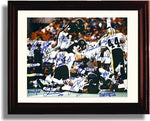 8x10 Framed Chicago Bears 1985 Champions Autograph Promo Print Framed Print - Pro Football FSP - Framed   