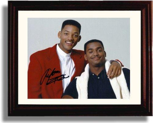 Framed Fresh Prince of Bel Air Autograph Promo Print - Alfonso Ribeiro Framed Print - Television FSP - Framed   