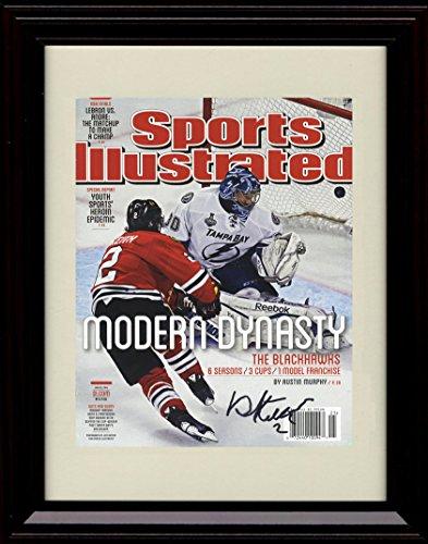 8x10 Framed 2014-15 Chicago Black Hawks SI Championship Autograph Promo Print - Framed Print - Hockey FSP - Framed   