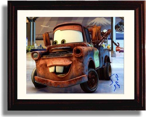 Framed Larry the Cable Guy Autograph Promo Print - Cars Framed Print - Movies FSP - Framed   