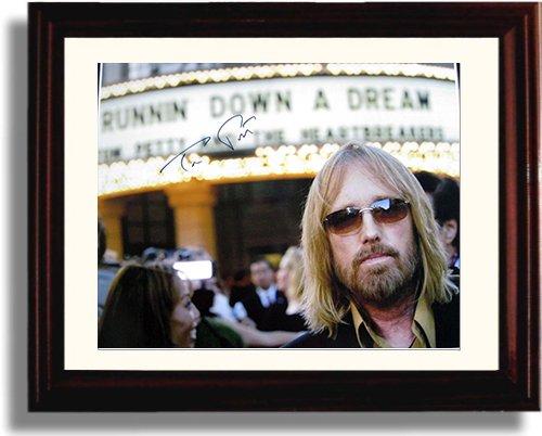8x10 Framed Tom Petty "Running Down A Dream" Autograph Promo Print Framed Print - Music FSP - Framed   