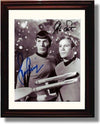 8x10 Framed Star Trek Autograph Promo Print - William Shatner Leonard Nimoy Framed Print - Television FSP - Framed   