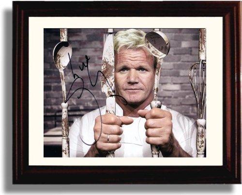 Unframed Hells Kitchen Autograph Promo Print - Gordon Ramsay Chef Unframed Print - Television FSP - Unframed   
