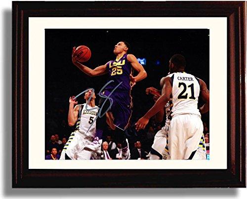 Framed 8x10 Ben Simmons - LSU Tigers Basketball Autograph Promo Print Framed Print - College Basketball FSP - Framed   