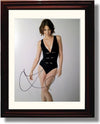 8x10 Framed Lauren Cohan Autograph Promo Print Framed Print - Movies FSP - Framed   